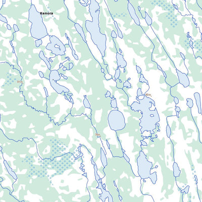 Natural Resources Canada Unnamed, ON (054A02 Toporama) digital map