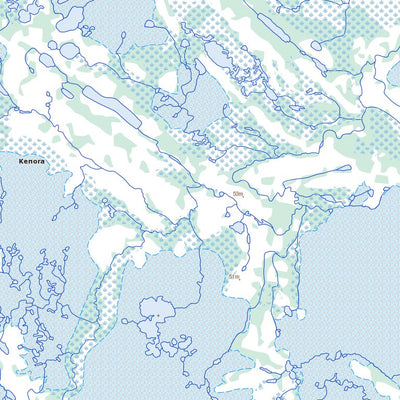 Natural Resources Canada Unnamed, ON (054A07 Toporama) digital map
