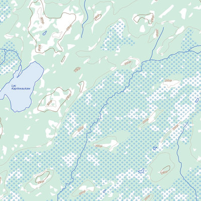 Natural Resources Canada Unnamed, QC (033D09 Toporama) digital map
