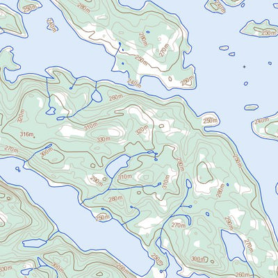 Natural Resources Canada Unnamed, QC (034B02 Toporama) digital map