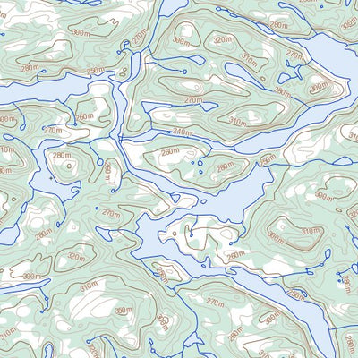 Natural Resources Canada Unnamed, QC (034B02 Toporama) digital map