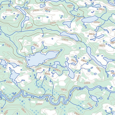 Natural Resources Canada Unnamed, QC (034B05 Toporama) digital map