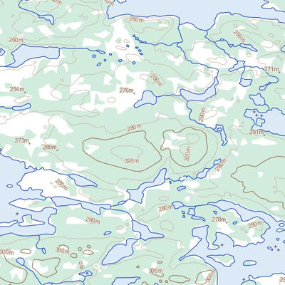 Natural Resources Canada Unnamed, QC (034B06 Toporama) digital map