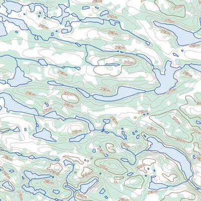 Natural Resources Canada Unnamed, QC (034B10 Toporama) digital map