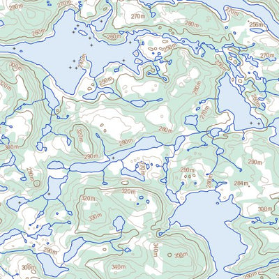 Natural Resources Canada Unnamed, QC (034B16 Toporama) digital map