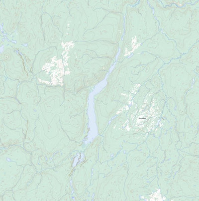 Natural Resources Canada Unnamed, YT (095D08 Toporama) digital map
