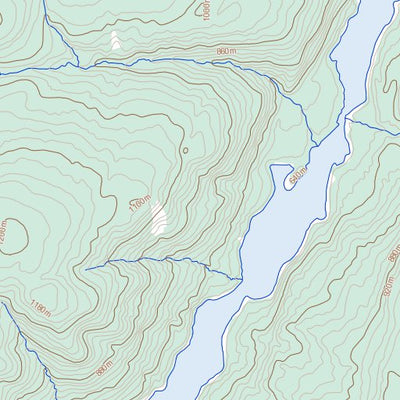 Natural Resources Canada Unnamed, YT (095D08 Toporama) digital map