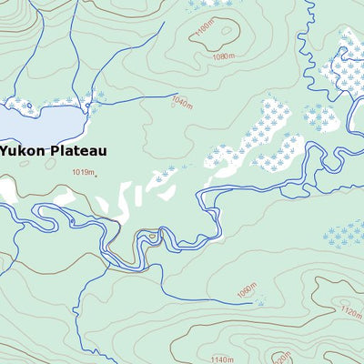 Natural Resources Canada Unnamed, YT (105I05 Toporama) digital map