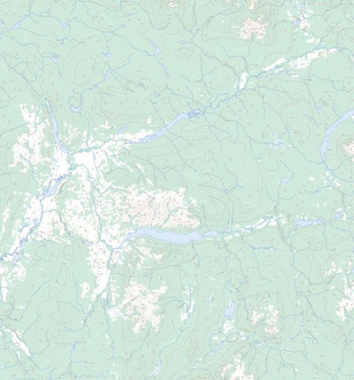 Natural Resources Canada Unnamed, YT (105J07 Toporama) digital map