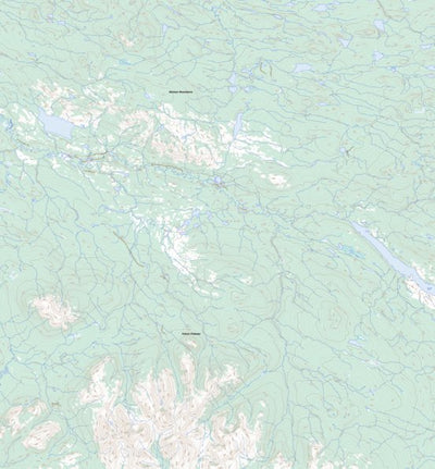 Natural Resources Canada Unnamed, YT (105J12 Toporama) digital map