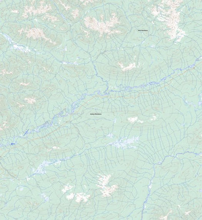 Natural Resources Canada Unnamed, YT (105J15 Toporama) digital map