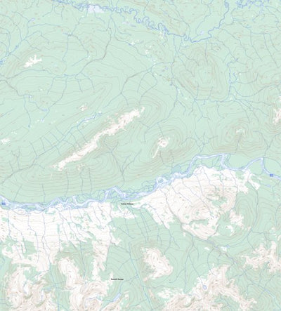 Natural Resources Canada Unnamed, YT (105N06 Toporama) digital map