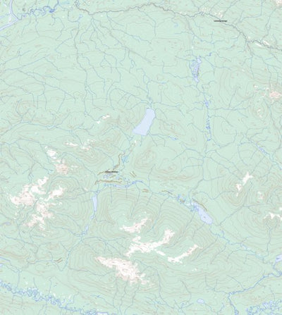 Natural Resources Canada Unnamed, YT (105N11 Toporama) digital map