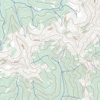 Natural Resources Canada Unnamed, YT (105N16 Toporama) digital map