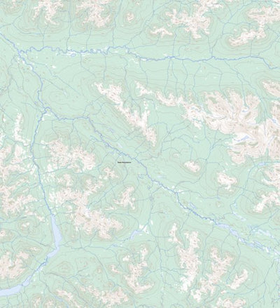 Natural Resources Canada Unnamed, YT (105O02 Toporama) digital map