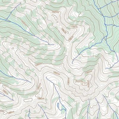 Natural Resources Canada Unnamed, YT (105O07 Toporama) digital map
