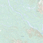 Natural Resources Canada Unnamed, YT (106E07 Toporama) digital map