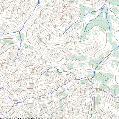 Natural Resources Canada Unnamed, YT (106E08 Toporama) digital map