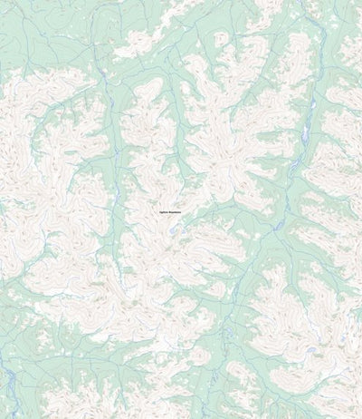 Natural Resources Canada Unnamed, YT (116A10 Toporama) digital map