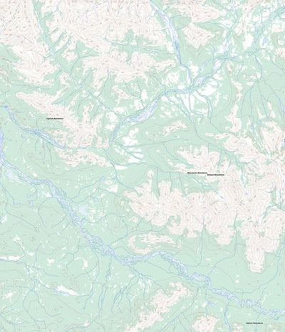 Natural Resources Canada Unnamed, YT (116A15 Toporama) digital map