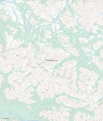Natural Resources Canada Unnamed, YT (116A16 Toporama) digital map