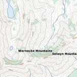 Natural Resources Canada Unnamed, YT (116A16 Toporama) digital map