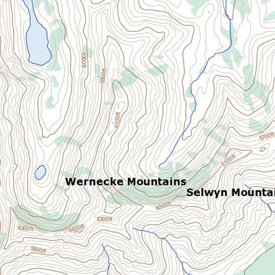 Natural Resources Canada Unnamed, YT (116A16 Toporama) digital map