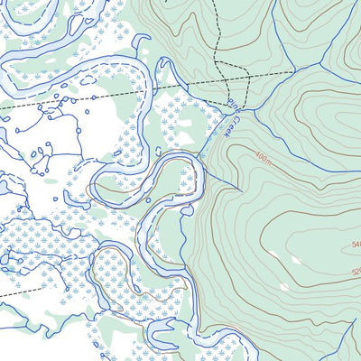 Natural Resources Canada Unnamed, YT (116J16 Toporama) digital map