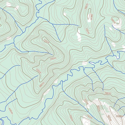 Natural Resources Canada Unnamed, YT (116K07 Toporama) digital map