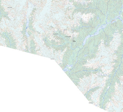 Natural Resources Canada Unuk River, BC (104B07 Toporama) digital map