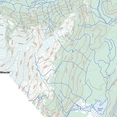 Natural Resources Canada Unuk River, BC (104B07 Toporama) digital map