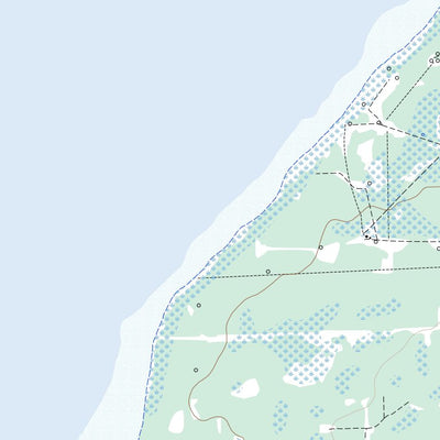Natural Resources Canada Utikuma Lake (083O14 Toporama) digital map