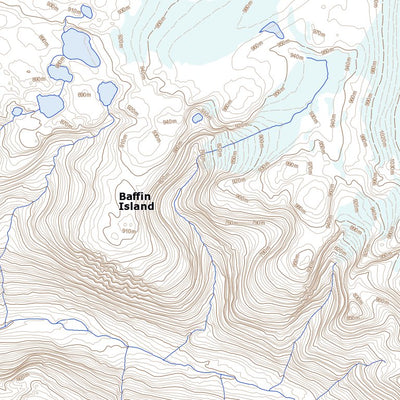 Natural Resources Canada Utuk Lake, NU (038B07 Toporama) digital map