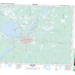 Natural Resources Canada Val-D'Or, QC (032C04 CanMatrix) digital map
