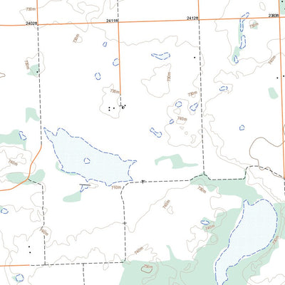 Natural Resources Canada Verlo, SK (072K07 Toporama) digital map