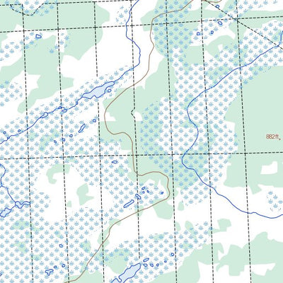 Natural Resources Canada Vermilion Chutes, AB (084J07 Toporama) digital map