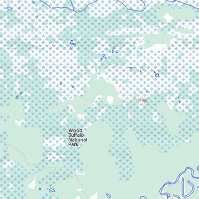 Natural Resources Canada Vermilion Lake, AB (084O15 Toporama) digital map