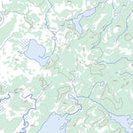 Natural Resources Canada Vermilyea Lake, MB (053L10 Toporama) digital map