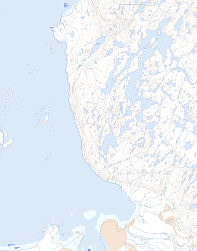 Natural Resources Canada Victoria Headland, NU (056M06 Toporama) digital map