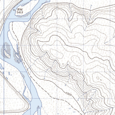 Natural Resources Canada Volcano Mountain, YT (115I14 CanMatrix) digital map