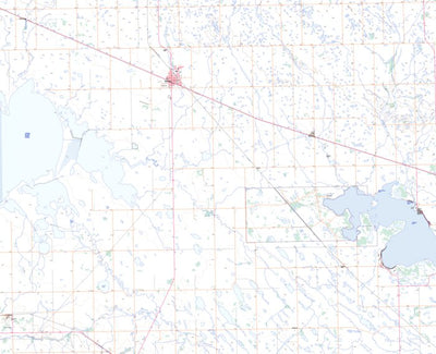 Natural Resources Canada Wadena, SK (062M13 Toporama) digital map