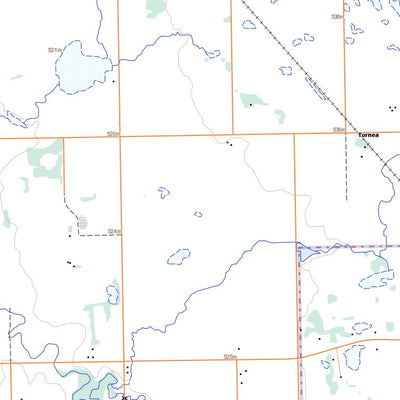 Natural Resources Canada Wadena, SK (062M13 Toporama) digital map