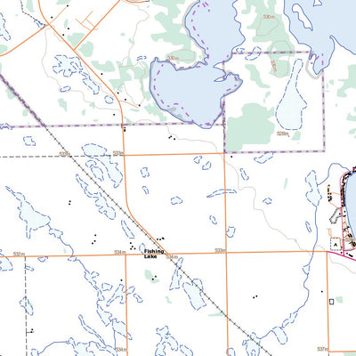 Natural Resources Canada Wadena, SK (062M13 Toporama) digital map