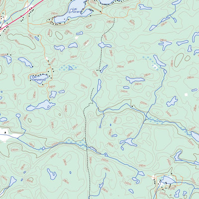 Natural Resources Canada Wakefield, ON (031G12 Toporama) digital map