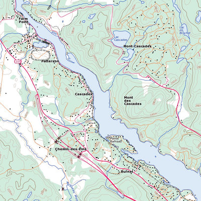 Natural Resources Canada Wakefield, ON (031G12 Toporama) digital map