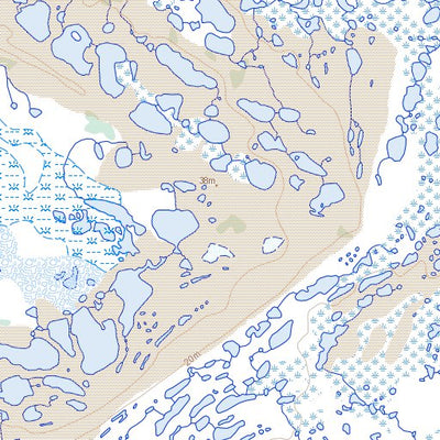 Natural Resources Canada Wallace River, NU (055F12 Toporama) digital map