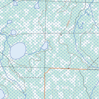 Natural Resources Canada Wally Lake, AB (084M06 Toporama) digital map