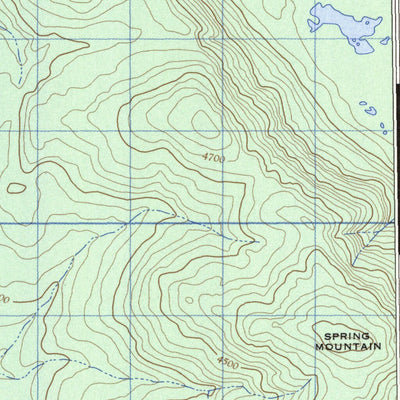 Natural Resources Canada Wansa Creek East, BC (093G16_E CanMatrix) digital map