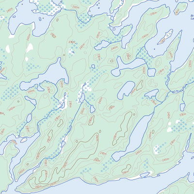 Natural Resources Canada Wapikopa Lake, ON (053A16 Toporama) digital map