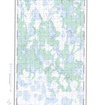 Natural Resources Canada Warkworth Creek East, MB (054K05_E CanMatrix) digital map